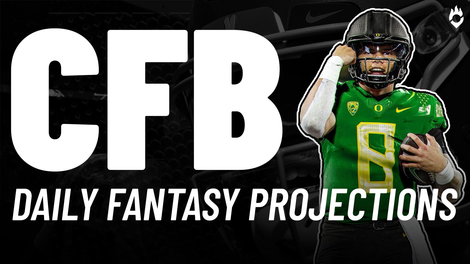 2024 College Football Weekly DFS Projections Fantasy Points