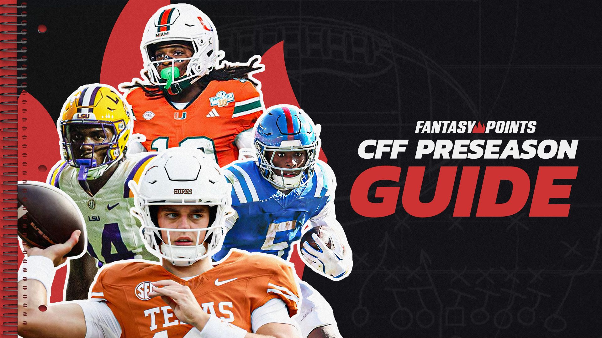 Conquer College Fantasy Football 2026: Preseason Guide | Fantasy Points